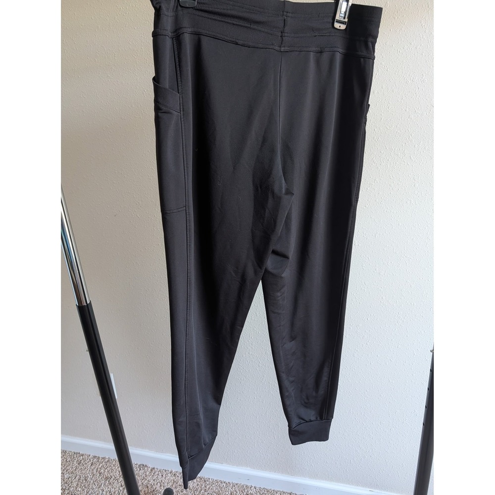 32 Degrees Heat Mens Black Joggers Medium Cargo Pockets Stretch Activewear Pants